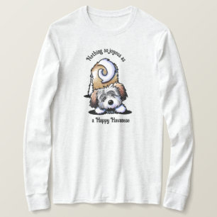 KiniArt Playful Havanese T-Shirt