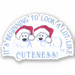 KiniArt Polar Bear Christmas