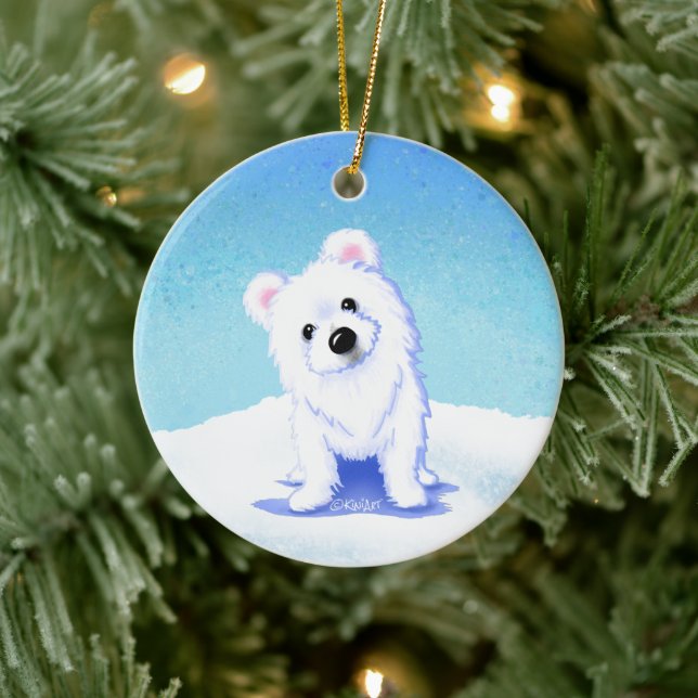 KiniArt Polar Bear Ornament (Tree)