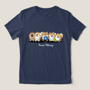 KiniArt POM Parade T-Shirt Tri-Blend Shirt