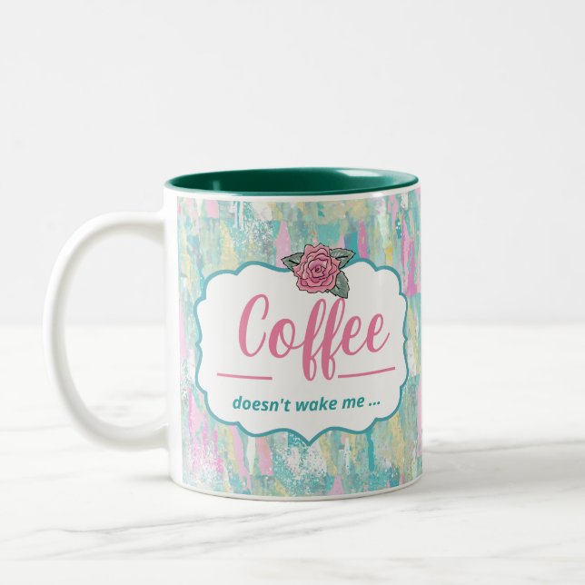 KiniArt Pomeranian Coffee Mug (Left)