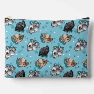 KiniArt Pomeranian Parade Accessory Pouch