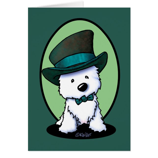 KiniArt Saint Patrick’s Westie (Front)