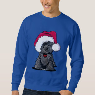 KiniArt Santa Affenpinscher Sweatshirt