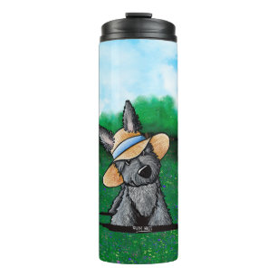 KiniArt Scottie Terrier Thermal Tumbler