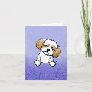 KiniArt Shih Tzu card