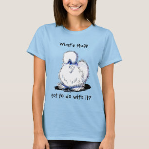 KiniArt Silkie Chicken Humour T-Shirt