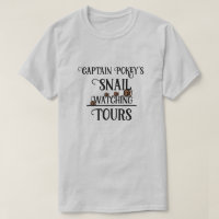 KiniArt Snail Watching Tour T-Shirt