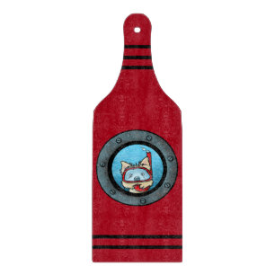 KiniArt Snorkeling Cairn Terrier Cutting Board