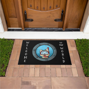 KiniArt Snorkeling Cairn Terrier Doormat