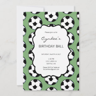 KiniArt Soccer Invitation