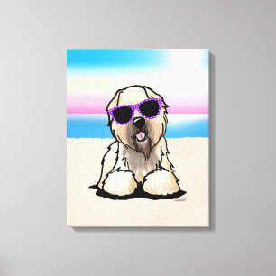 KiniArt Soft Coated Wheaten Terrier Canvas Print