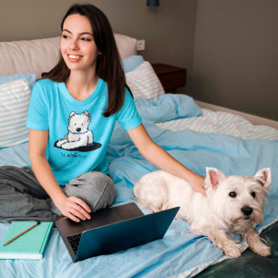 KiniArt Talk Westie To Me T-Shirt