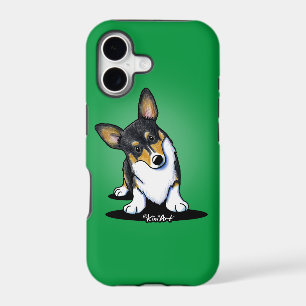 KiniArt Tri Curious Corgi