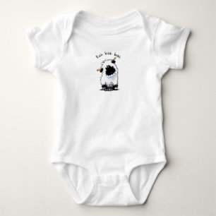 KiniArt Valais Blacknose Sheep Baby Bodysuit