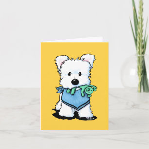 KiniArt Westie Bestie Card