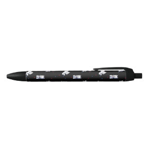 KiniArt Westie Block Party Black Ink Pen