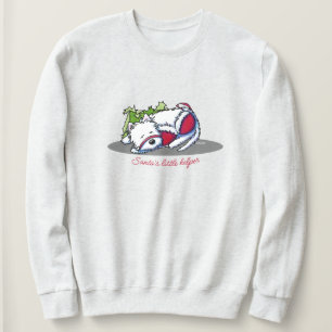 KiniArt Westie Christmas Sweatshirt