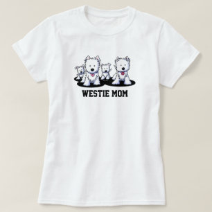 KiniArt Westie Family T-Shirt