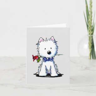 KiniArt Westie Gent Card