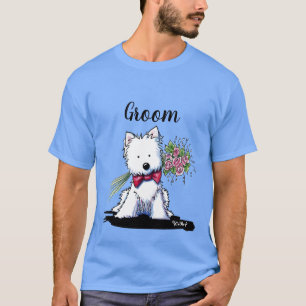 KiniArt Westie GROOM T-Shirt