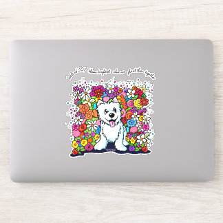 KiniArt Westie Joyful Garden