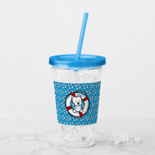 KiniArt Westie Rescue Acrylic Tumbler