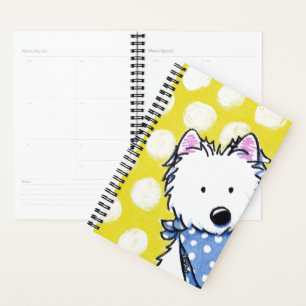 KiniArt Westie Sunshine Planner