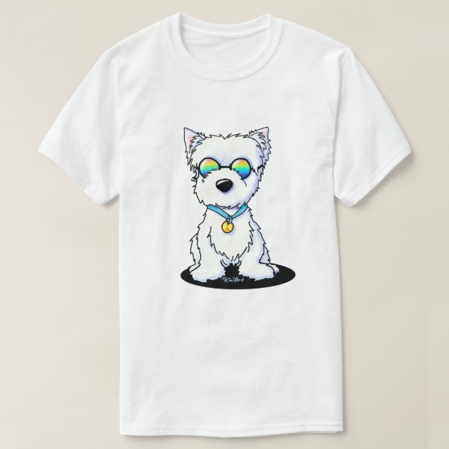 KiniArt Westie T-Shirt (Design Front)