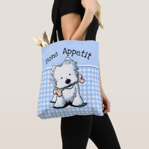 KiniArt Westie Terrier Tote
