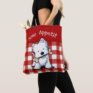 KiniArt Westie Terrier Tote