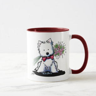 KiniArt Westie Valentine Mug
