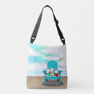 KiniArt Westies Beach Bag