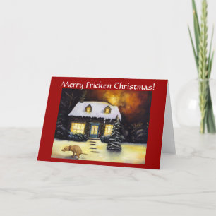 Kinkades Nightmare Holiday Card