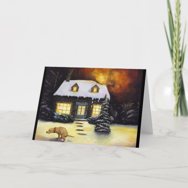 Kinkade's Worst Nightmare Holiday Card (Front)