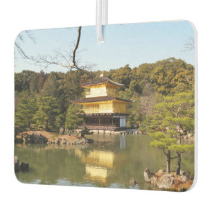 Kinkaku-ji 金閣寺 Temple of the Golden Pavilion Car Air Freshener