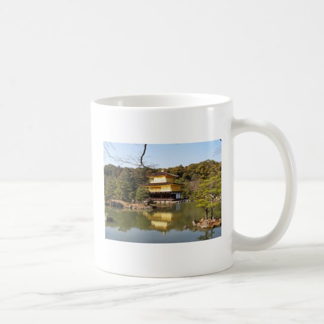 Kinkaku-ji 金閣寺 Temple of the Golden Pavilion Coffee Mug (Right)