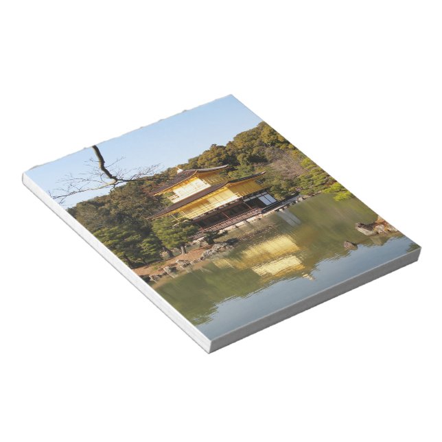 Kinkaku-ji 金閣寺 Temple of the Golden Pavilion Notepad (Angled)
