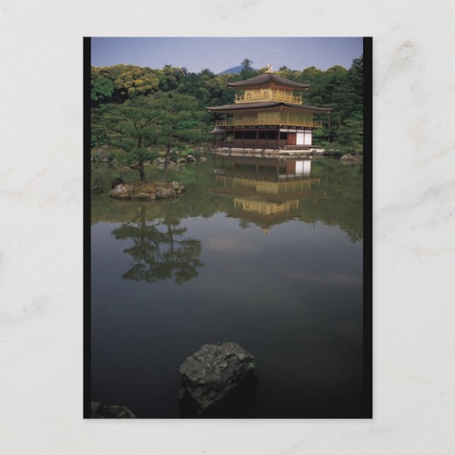 Kinkaku-ji Buddhist Temple Postcard (Front)