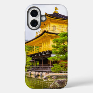 Kinkaku-ji, golden pavilion, Kyoto iPhone 16 Case