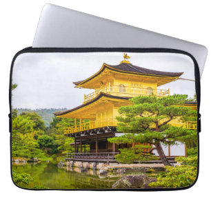 Kinkaku-ji, golden pavilion, Kyoto Laptop Sleeve