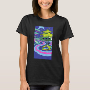 Kinkaku-Ji Japanese Temple in Kyoto Frutiger Metro T-Shirt