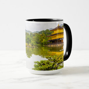 Kinkaku-ji Or Golden Pavilion And Pond, Kyoto Mug