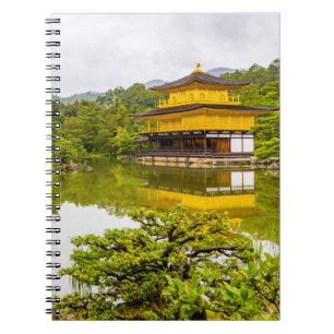 Kinkaku-ji Or Golden Pavilion And Pond, Kyoto Notebook