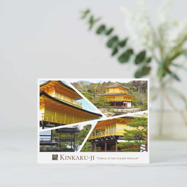 Kinkaku-ji (Rokuon-ji) Postcard (Standing Front)