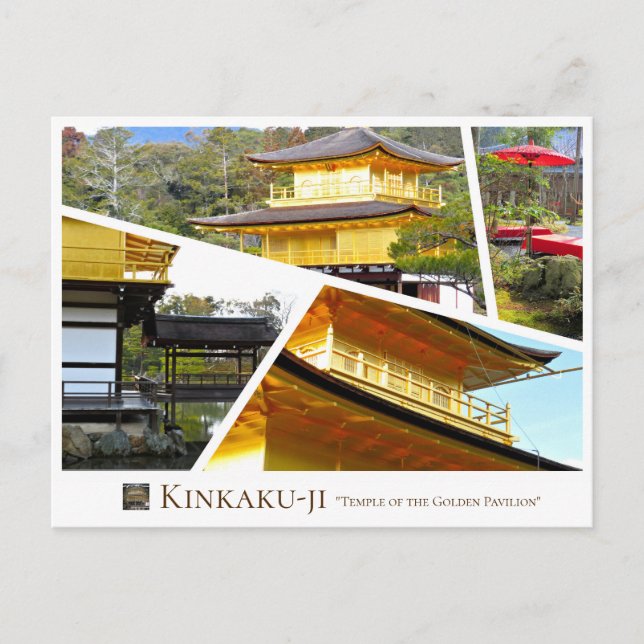Kinkaku-ji (Rokuon-ji) Postcard (Front)