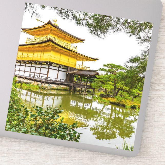 Kinkaku-ji, the golden pavilion, Kyoto (Detail)