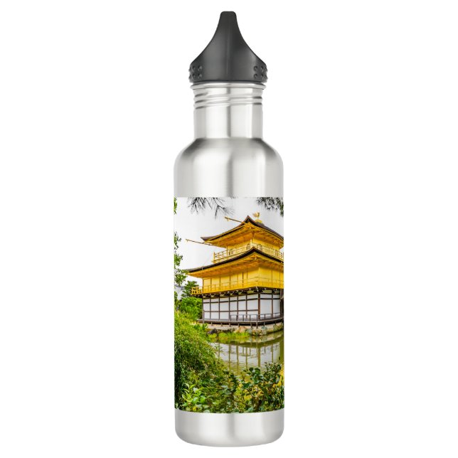 Kinkaku-ji, the golden pavilion, Kyoto 710 Ml Water Bottle (Left)