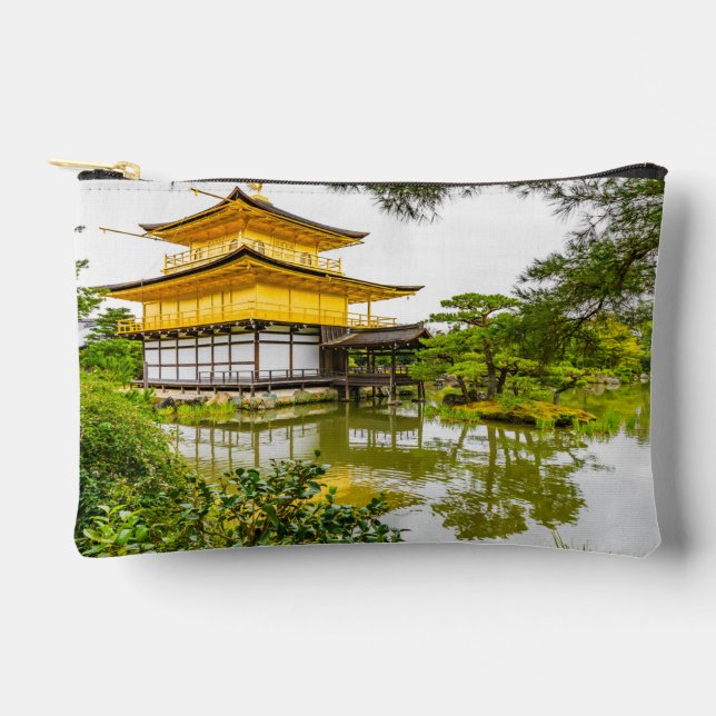 Kinkaku-ji, the golden pavilion, Kyoto Accessory Pouch (Front)