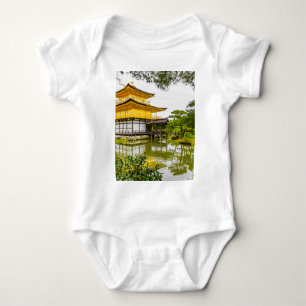Kinkaku-ji, the golden pavilion, Kyoto Baby Bodysuit